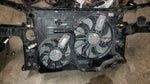 07-15 AUDI Q7 4L 3.6L ENGINE FRONT RADIATOR CORE SUPPORT AC CONDENSER FAN OEM