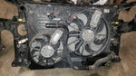 07-15 AUDI Q7 4L 3.6L ENGINE FRONT RADIATOR CORE SUPPORT AC CONDENSER FAN OEM