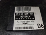 2009 TOYOTA TACOMA 2.7L 4X2 2TRFE ENGINE CONTROL MODULE ECU 89661-04D30 07 08 09