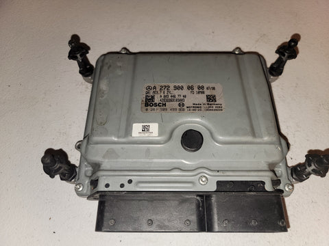 10-11 MERCEDES BENZ C300 ECU ENGINE COMPUTER CONTROL MODULE A2729000600 OEM