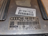 08 09 AUDI A4 8E1 910 115 G COMPUTER BRAIN ENGINE CONTROL ECU ECM MODULE K5550