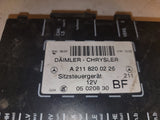 01-12 Mercedes W209 CLK350 E500 G550 Front Right Under Seat Control Module  A2118200226 OEM