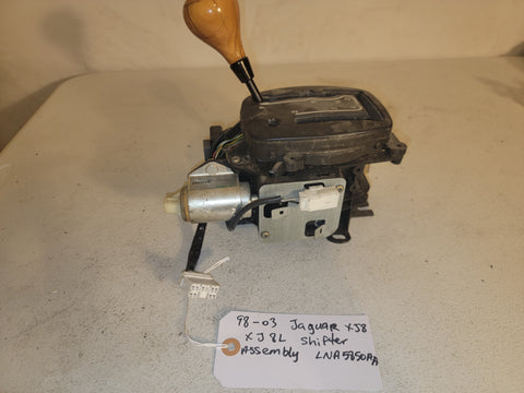 98-03 JAGUAR X58 XJ8L SHIFTER ASSEMBLY LNA5850AA OEM