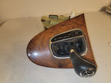 A2096803707 Mercedes CLK 2005 Centre Console Shifter Wood Trim Bezel gear knob
