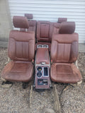 09 - 14 Ford F150 King Ranch front power Seats & rear seat w/ center console heat cool